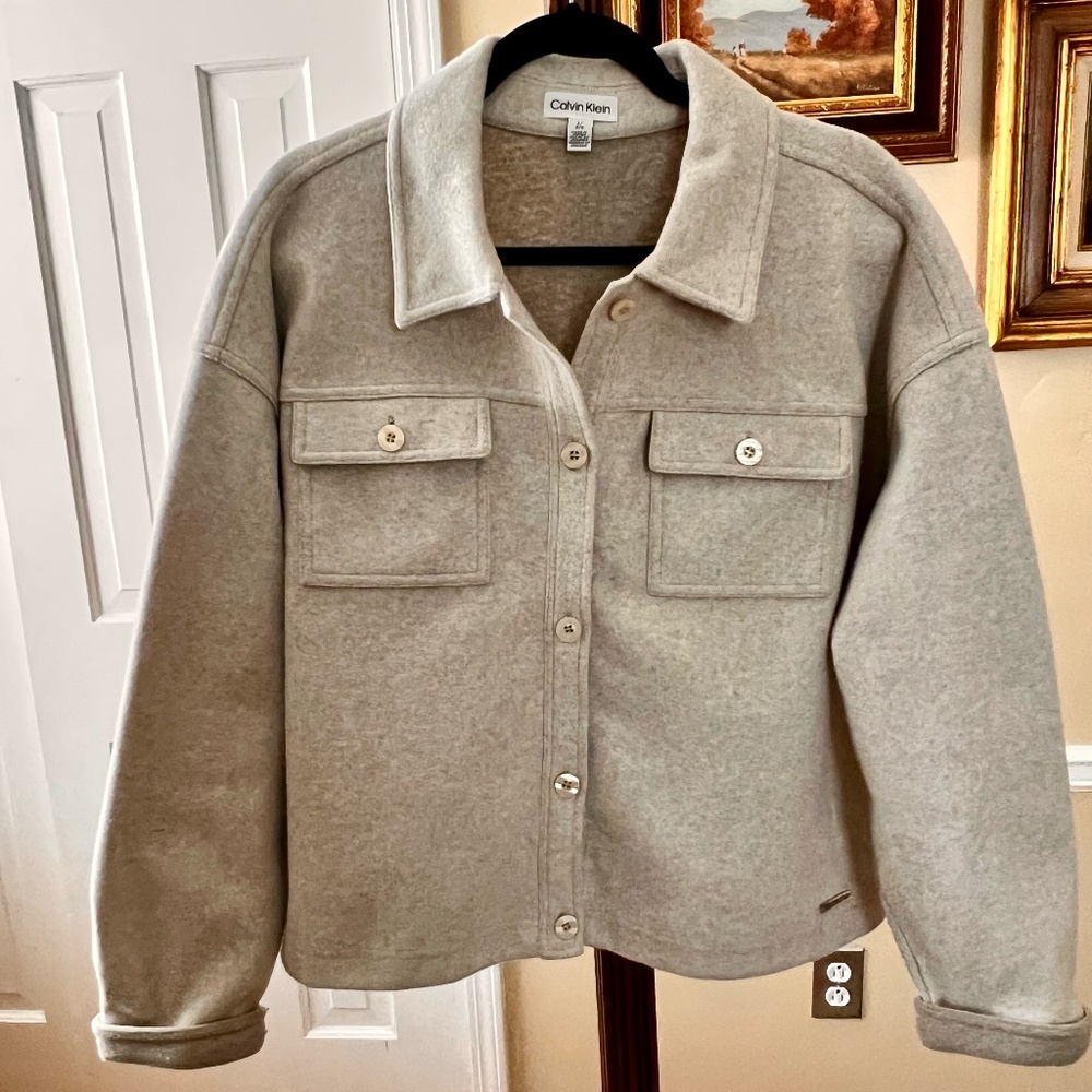 Brand New Calvin Klein Soft, Thick Shacket
